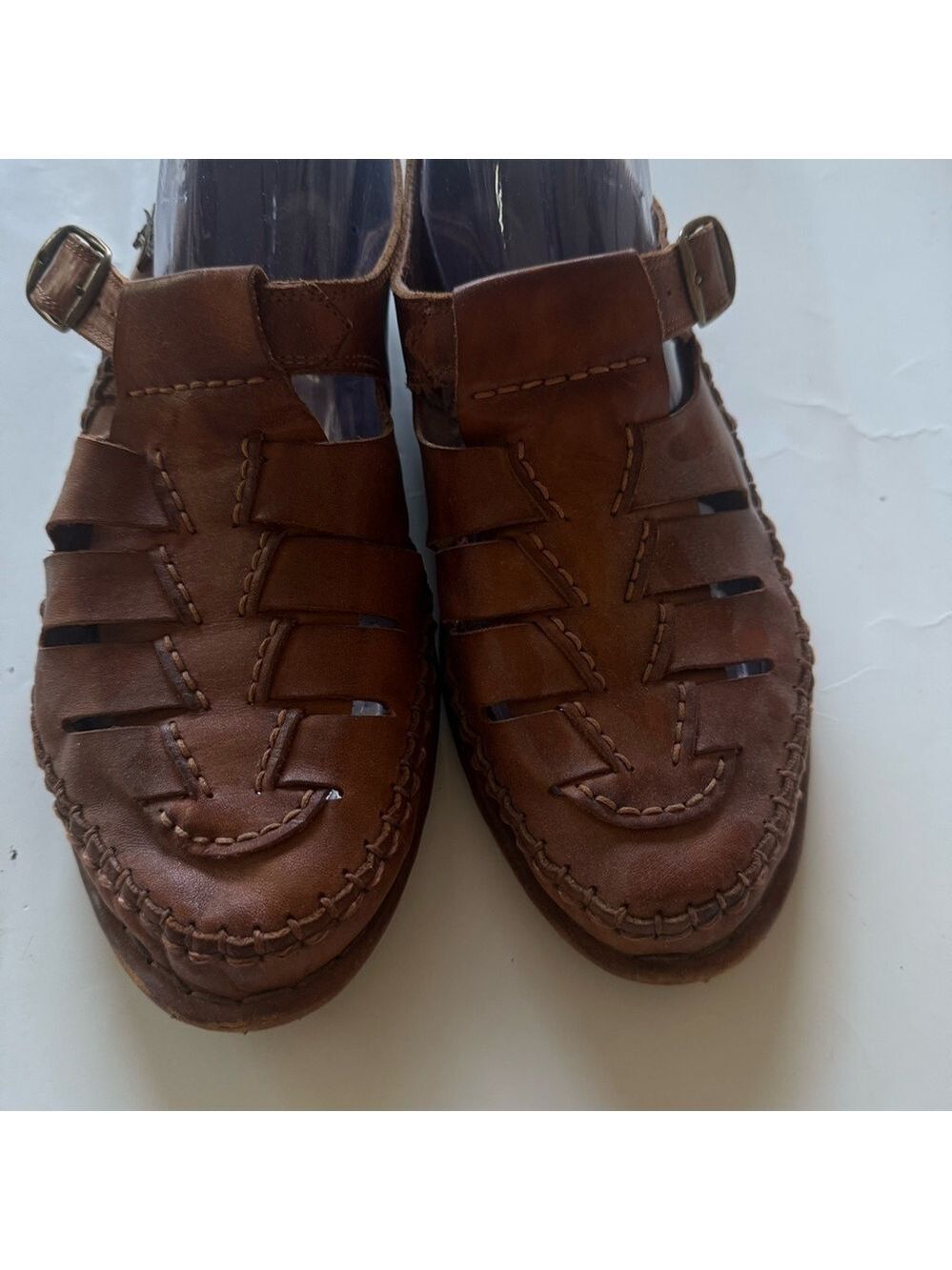 Pikolinos Men’s Fisherman Sandals Size 8.5 EU 41/42) Leather Casual Comfort - Picture 10 of 13